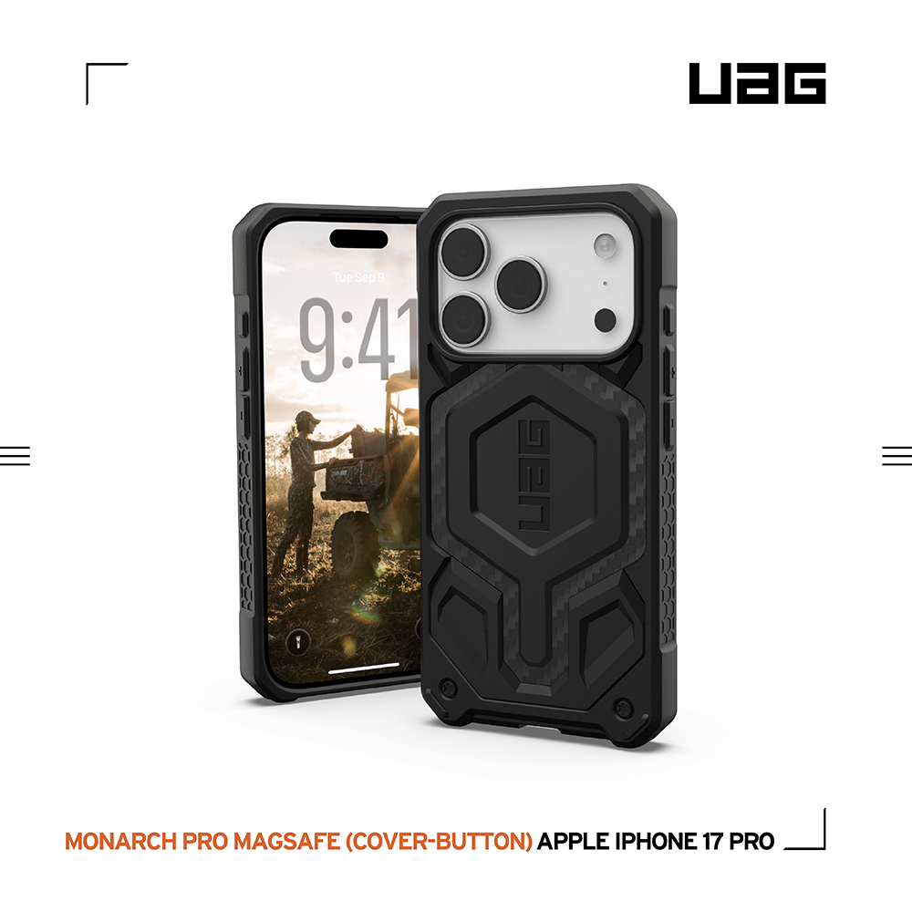 碳黑(相機按鍵)-UAG-磁吸頂級版保護殼-iPhone17Pro
