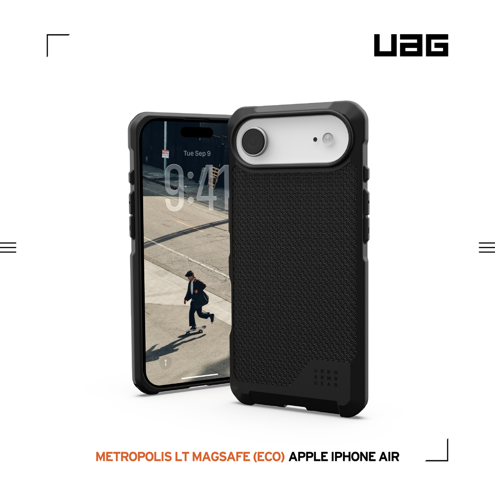 軍用黑-UAG-磁吸都會保護殼-iPhone17Air