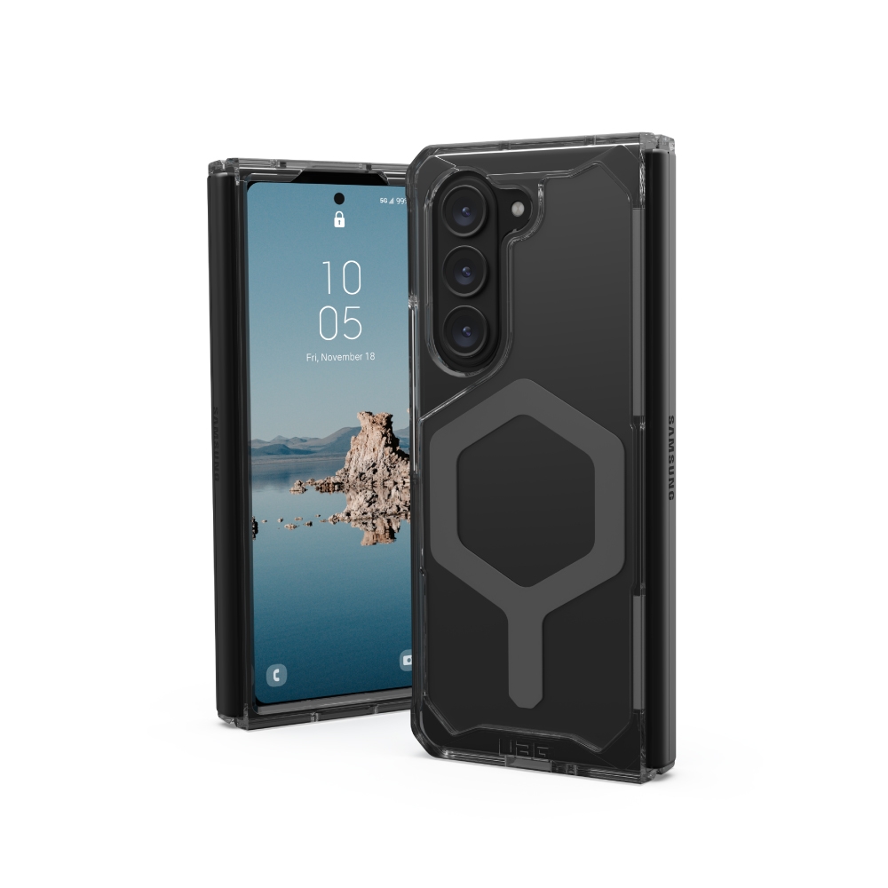 全透明(太空灰圈)-UAG 磁吸式耐衝擊保護殼-Galaxy Z Fold 5