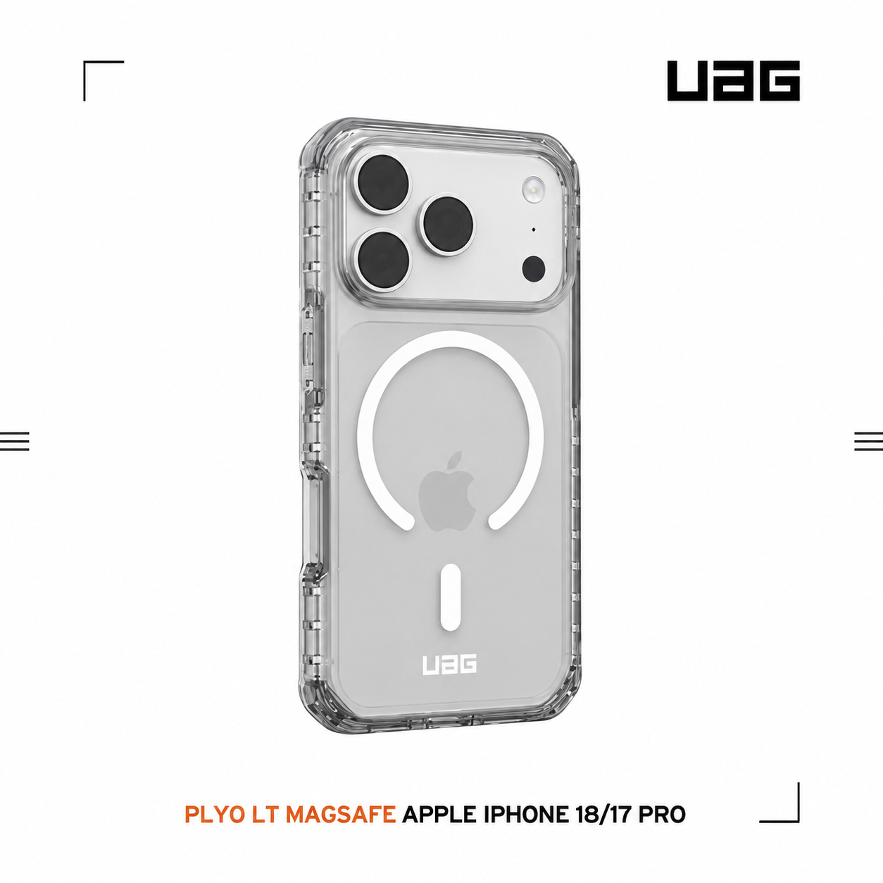 透明-UAG-磁吸耐衝擊全透保護殼LT