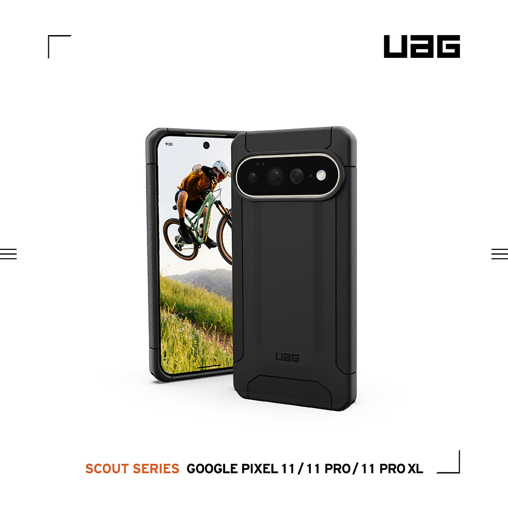 黑-UAG-耐衝擊極簡保護殼-GOOGLE PIXEL 11/11 Pro