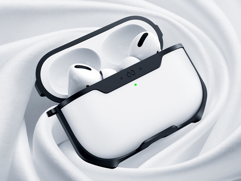 黑-XUNDD 甲殼蟲系列 AirPods  Pro 保護殼