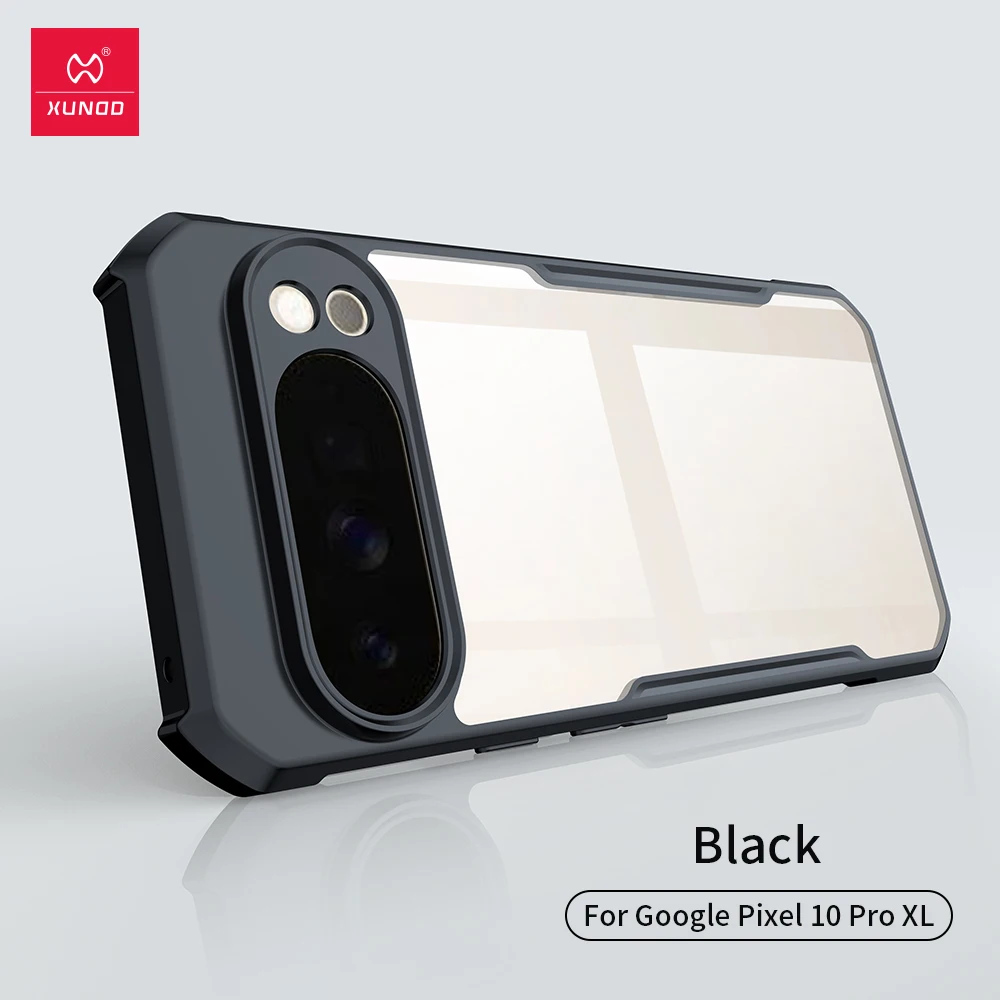 黑-訊迪  甲殼蟲 google pixel10ProXL保護殼