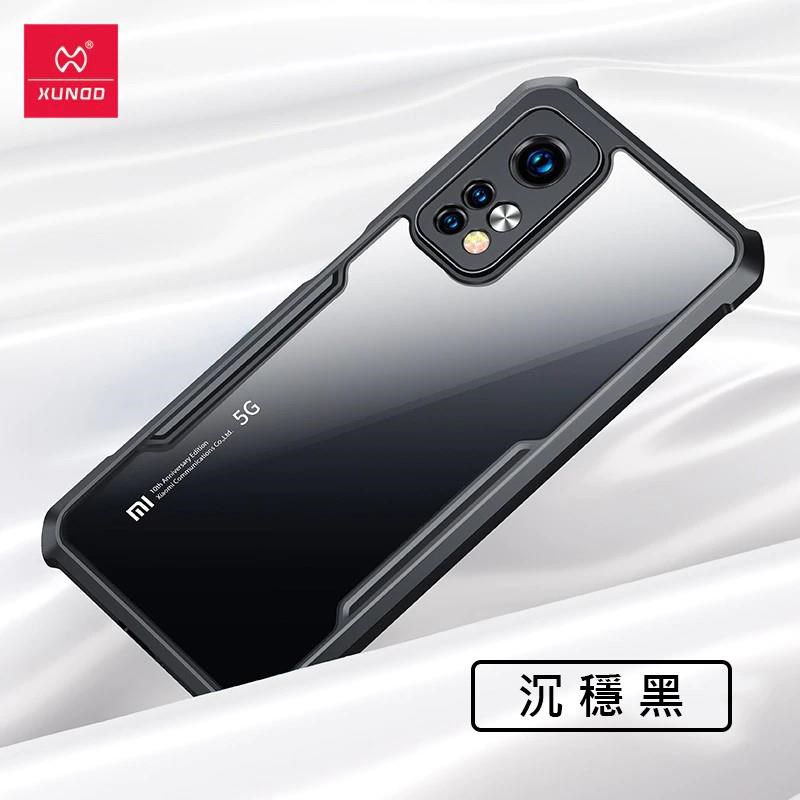 黑 XUNDD 小米Note10T/ 10T Pro 甲殼蟲系列背蓋