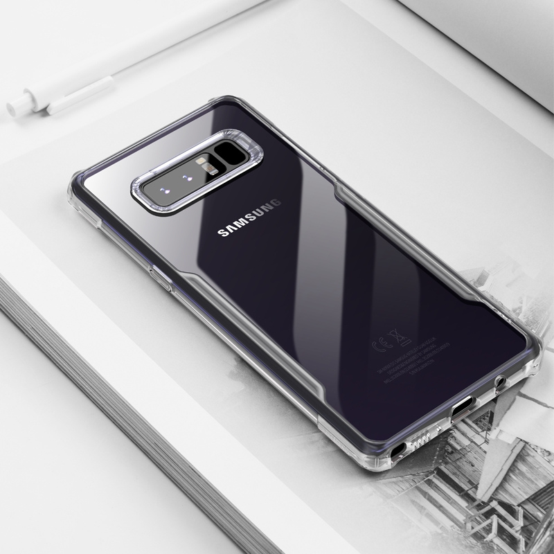 霧透白-XUNDD甲殼蟲系列 Samsung Note  8  保護殼