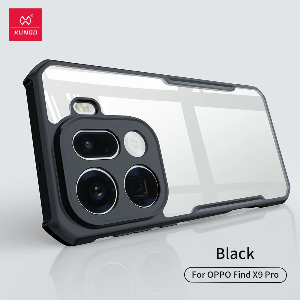 黑-訊迪  甲殼蟲 OPPO Find X9Pro保護殼