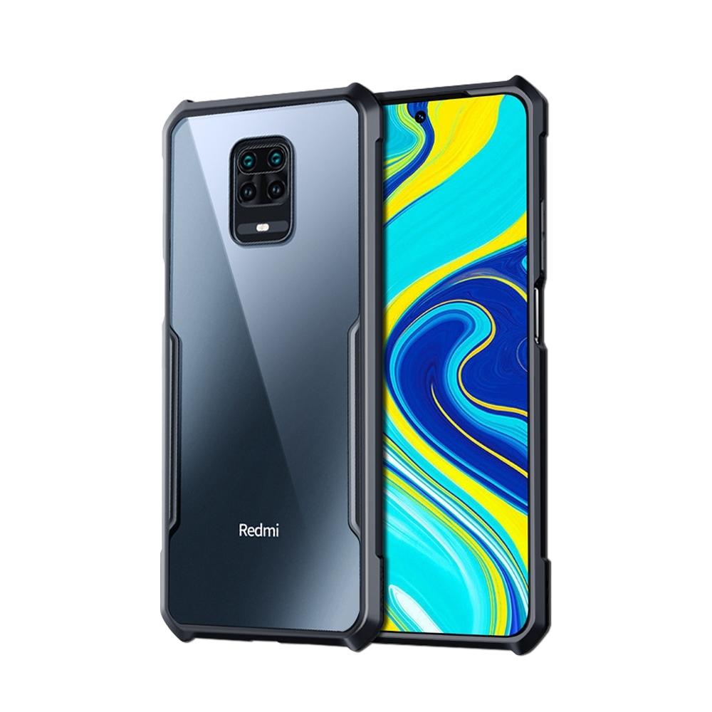 黑-XUNDD  甲殼蟲系列 紅米 Note 9 Pro 保護殼