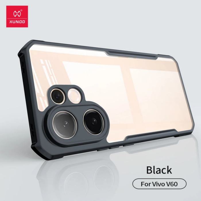 黑-XUNDD  甲殼蟲系列 VIVO V60 保護殼