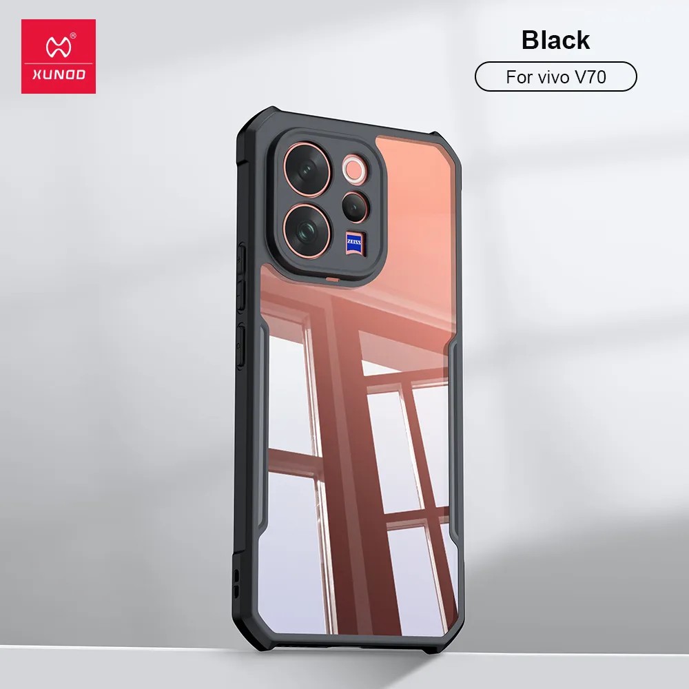 黑-XUNDD  甲殼蟲系列 VIVO V70 保護殼