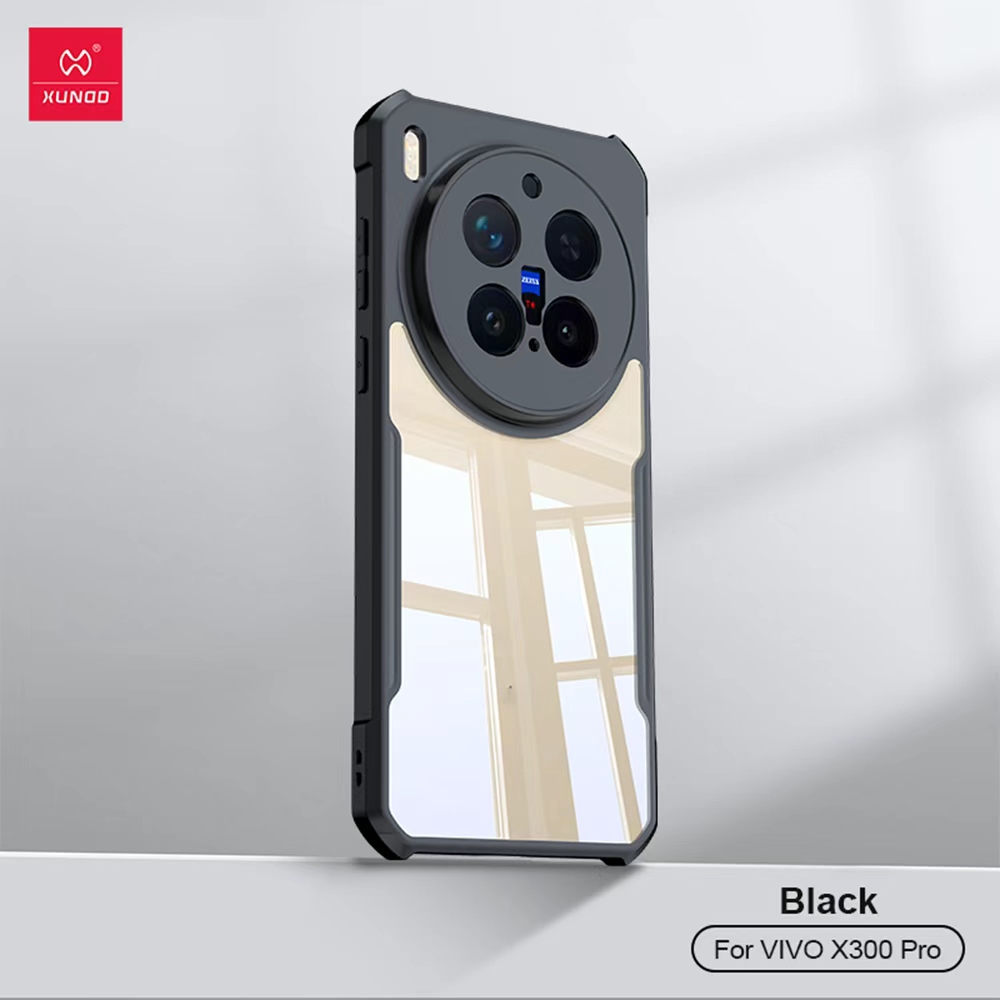 黑 訊迪 VIVO X300 Pro 甲殼蟲保護殼