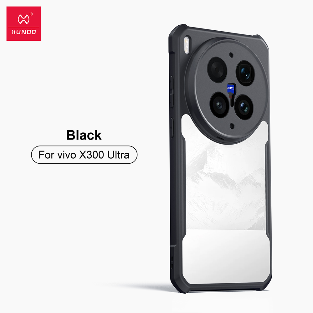 黑 訊迪 VIVO X300 ULTRA甲殼蟲保護殼