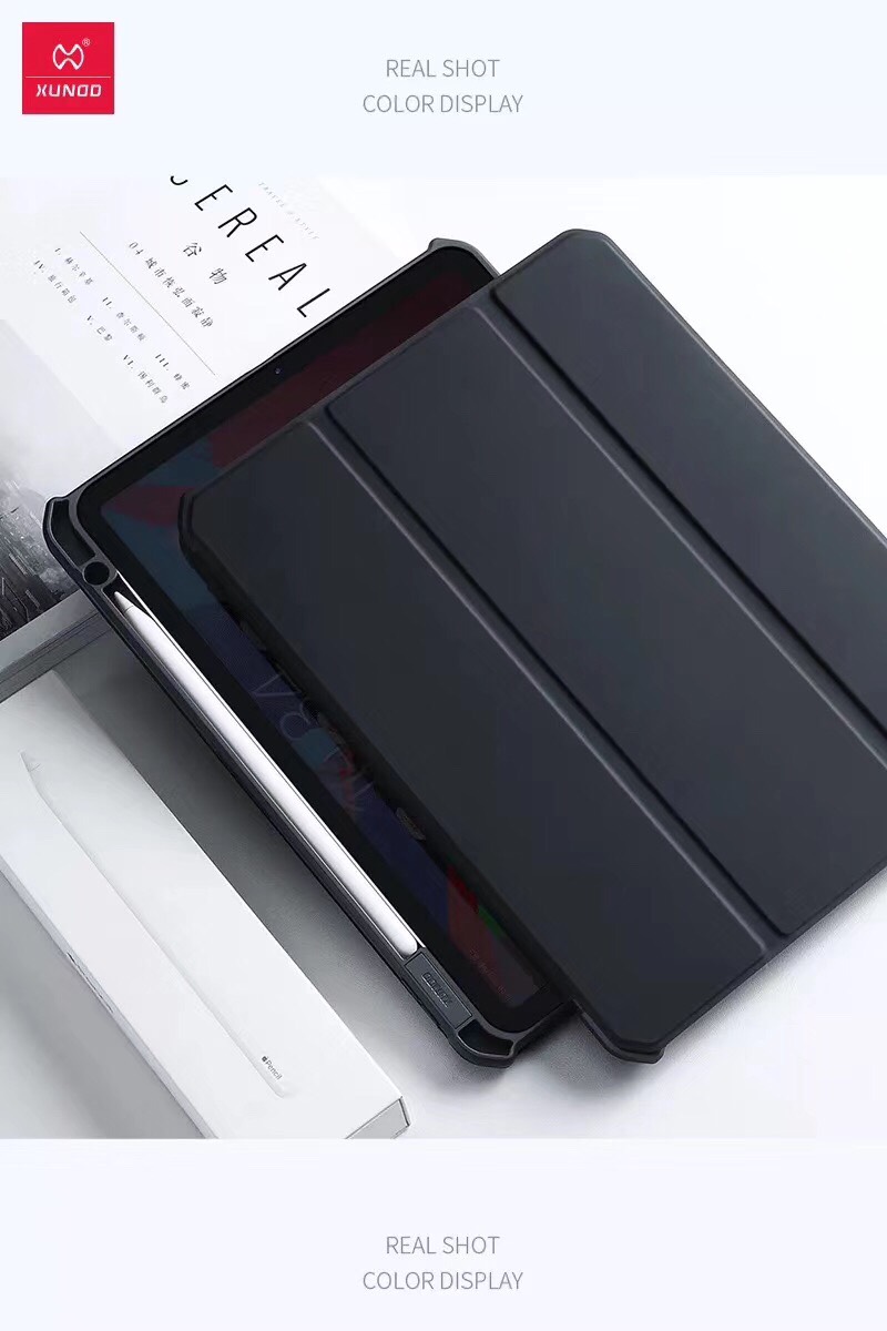 黑-XUNDD iPad10.9"/Air4甲殼蟲系列皮套