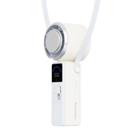 白 LaPO mini 頸掛式製冷風扇 LF-06