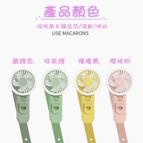 黃 美顏補光登風扇