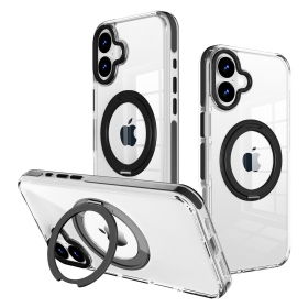 黑 非凡360磁吸立架保護殼iPhone17Air