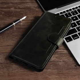 黑 Samsung A07(SM-A076B)5G皮卡側掀皮套