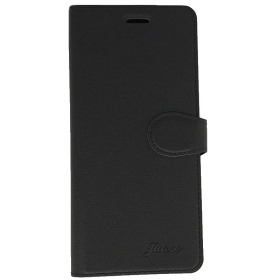 黑 OPPO RENO 16F/16 FS  十字紋側掀套