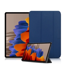 藍 三星Tab S7+ 12.4吋(T970.T975)三折共用套