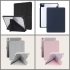 灰-三星Tab A9/A11(X110/X133)8.7吋 Y折(筆槽)共用皮套(PC背板)