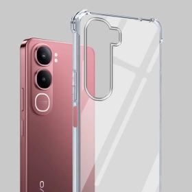 VIVO Y31-5G硬四角防摔殼(背面壓克力)