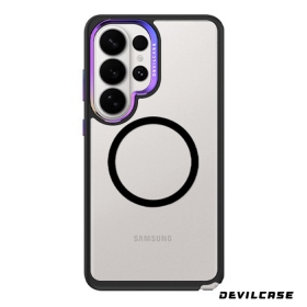 彩鈦-惡魔殼標準版磁吸款(黑框)Samsung S26Ultra