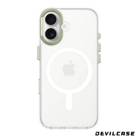 鼠尾草綠 惡魔殼標準版(磁吸版透明)iPhone17