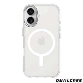 銀 惡魔殼標準磁吸版2(透明)-相機按鍵版iPhone17