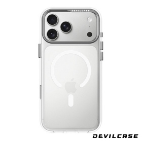 鈦灰 惡魔殼標準磁吸版2(透明)-相機按鍵版iPhone17ProMax