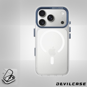 藏藍 惡魔殼標準版(磁吸版透明)+相機支架斜面款iPhone17Pro