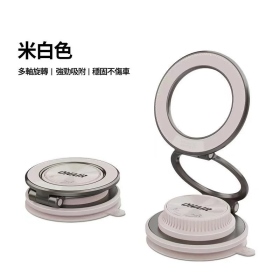 米白色 ONAIR 二代手動金屬磁吸真空支架