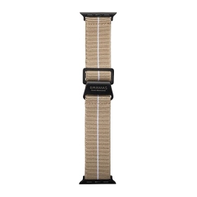 (白) Gramas Watch 41/40/38 法國海軍帆布錶帶
