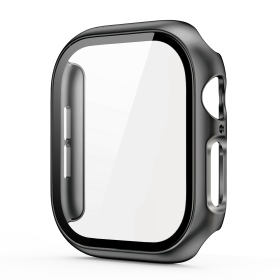 <原機黑>GT Apple Watch 42mm矽膠錶框-暟