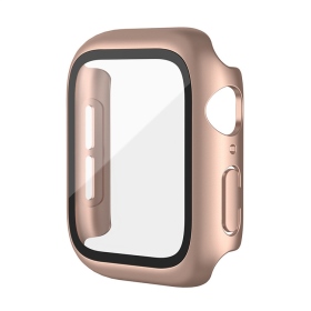 <玫瑰金>GT Apple Watch 42mm矽膠錶框-暟