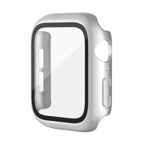 <銀>GT Apple Watch 42mm矽膠錶框-暟