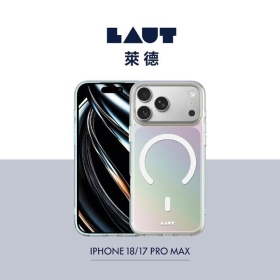 迷彩白-LAUT 萊德 iPhone18ProMax/17ProMax 磁吸炫彩保護殼
