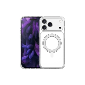 透明 LAUT萊德 iPhone17Pro磁吸360支架軍規耐衝擊保護殼