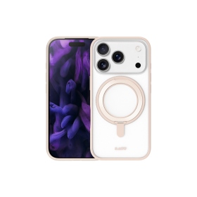霧奶茶LAUT 萊德 iPhone17ProMax磁吸360支架簡約耐衝擊保護殼 (支援MagSafe 手機殼)