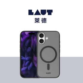 黑 LAUT 萊德 iPhone17(支援MagSafe 手機殼)