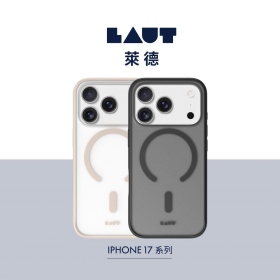 黑 LAUT 萊德 iPhone17ProMax(支援MagSafe 手機殼)