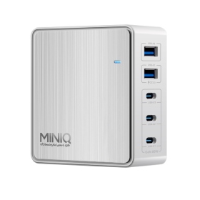 白-MINIQ AC-DK200T 95W氮化鎵快充電源供應器