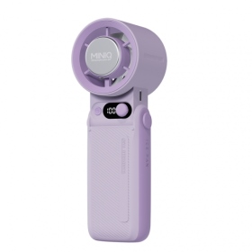 紫色 MINIQ FA005 手持製冷風扇