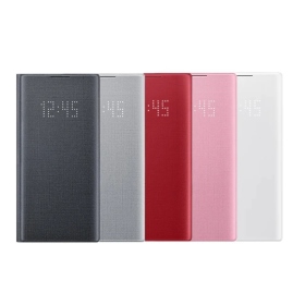 Samsung  Note10  原廠LED側翻皮套