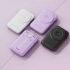 紫-ONAIR全功能自帶線磁吸無線行動電源-K1(10000mAh)(3C認證)