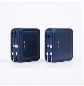 星夜藍 LaPO 日本松下電芯全功能行動電源WT-08S自帶線TypeC to TypeC