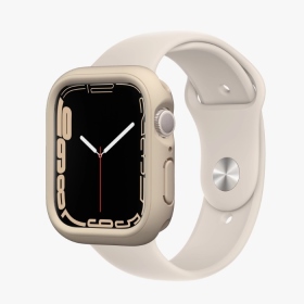 奶茶色 犀牛盾Apple Watch S7 41mm 防摔手錶錶殼