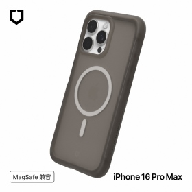 本質黑 犀牛盾iPhone16ProMax AirX極致氣墊緩衝磁吸手機殼(MagSafe兼容)