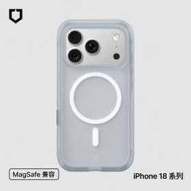 流變灰 犀牛盾iPhone18 Pro Max AirX極致氣墊緩衝磁吸手機殼(MagSafe兼容)