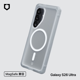 流變灰 犀牛盾SamsungS26Ultra 極致氣墊緩衝磁吸手機殼(MagSafe兼容)