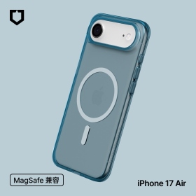 夜幕藍-犀牛盾 iPhone17Air Clear 抗黃化透明防摔磁吸手機殼 MagSafe兼容