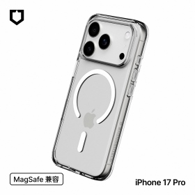全透明-犀牛盾 iPhone17Pro Clear 抗黃化透明防摔磁吸手機殼 MagSafe兼容